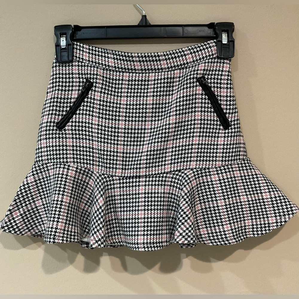 🍏🍏 Mayoral Girl’s Lined, Adjust. Waist, Decor. Pockets, Flared Hem Skirt, 8